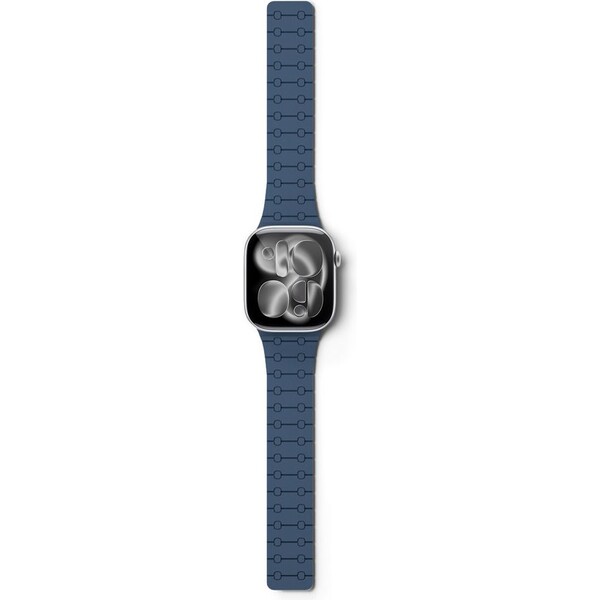 Epico Magnetic+ silikonový řemínek pro Apple Watch 49/46/45/44/42mm modrý Modrá