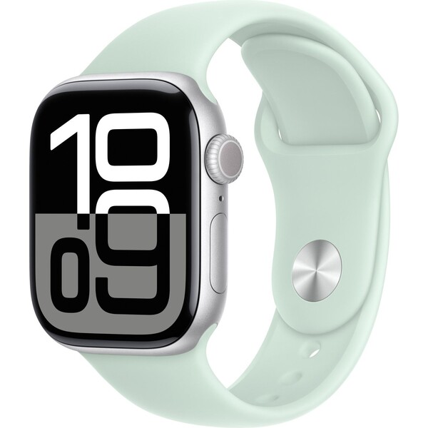 Apple Watch 42mm akvamarínový sportovní - M/L MDT44ZM/A