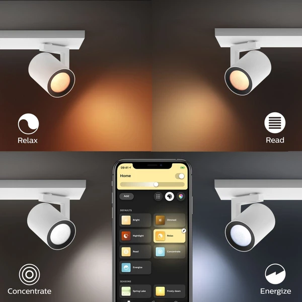 Philips HUE Argenta bluetooth bodové svítidlo 4 ks bílá - Svítidla - Obrázek U118700301