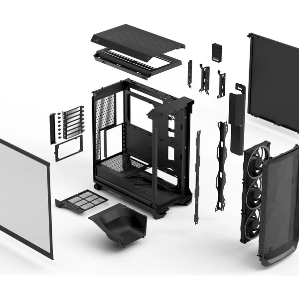 Fractal Design Meshify 3 Ambience Pro RGB Black TG - Počítačové skříně - Obrázek U12G000J01