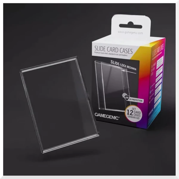 Gamegenic posuvná pevná pouzdra na karty (12ks) - Obaly na karty - Obrázek U1MG000N01