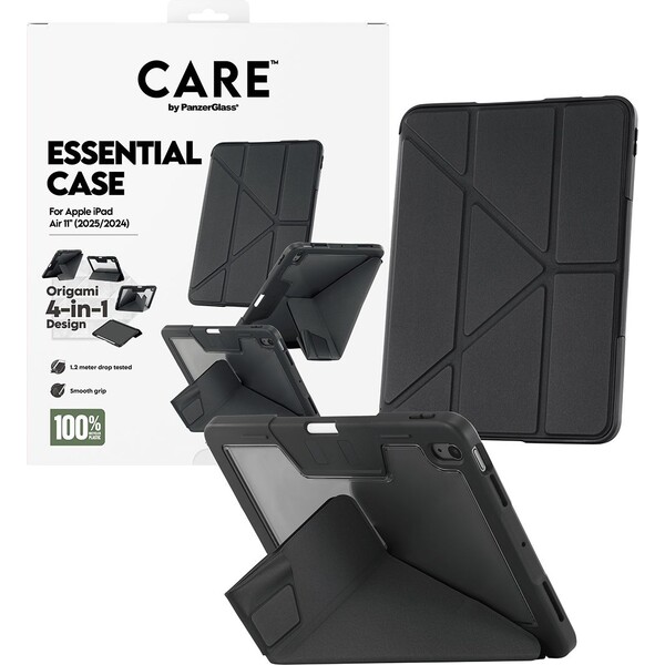 PanzerGlass® CARE 4v1 Essential pouzdro Apple iPad Air 11" (2025/2024) černé