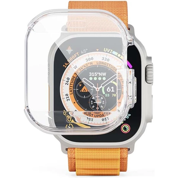 EPICO HERO CASE pouzdro pro Apple Watch Ultra transparentní - Pouzdra - Obrázek U2D4000601