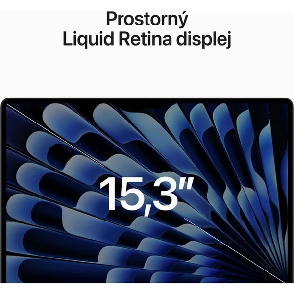 CTO Apple MacBook Air 15,3" (2023) / 16GB / CZ KLV / 70W / inkoustová / 256GB SSD (Další) - Notebooky - Obrázek U2I2000701