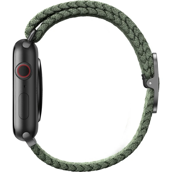 UNIQ Aspen Braided řemínek Apple Watch 42/41/40/38mm zelený - Řemínky - Obrázek U2LP600301