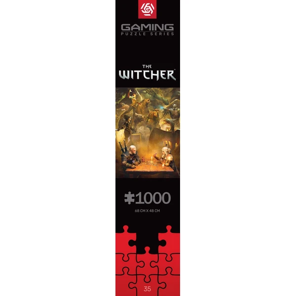 Puzzle Gaming: The Witcher - Playing Gwent (1000) - Puzzle - Obrázek U2QE000N01