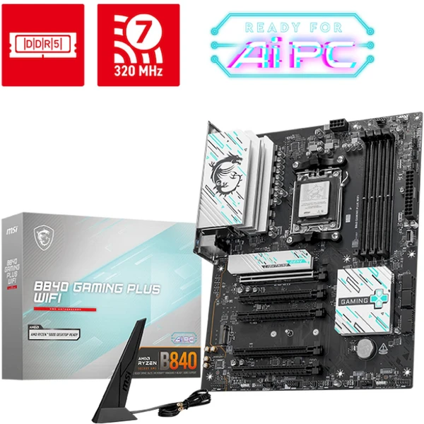 MSI B840 GAMING PLUS WIFI - Základní desky - Obrázek U2VC000N01