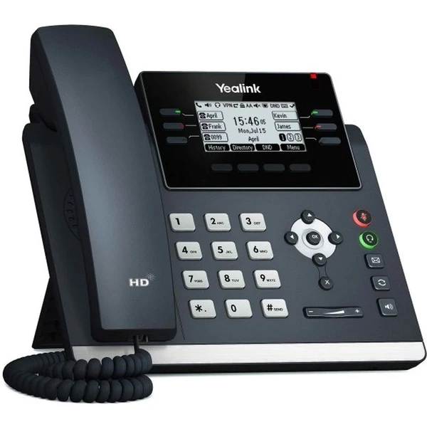 Yealink SIP-T42U IP telefon - IP telefony - Obrázek U2Y2000P01