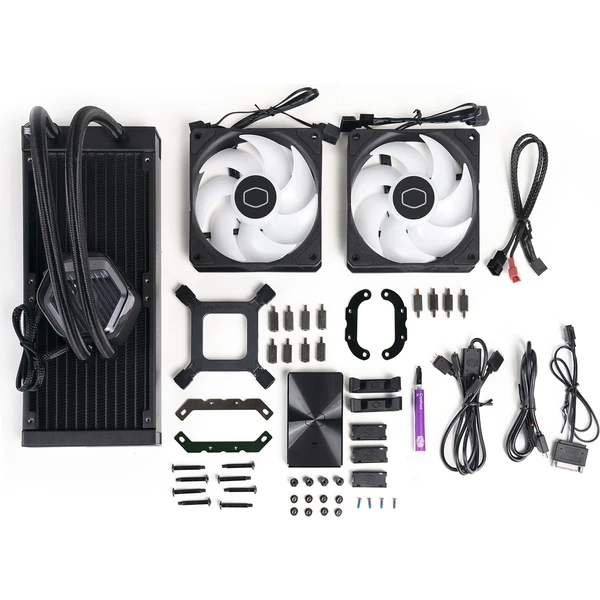 Cooler Master MasterLiquid 240 Atmos ARGB - Chladiče - Obrázek U302000K01
