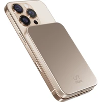 iWant Qi2 MagSafe 5000mAh Slim Alu Mag+ hliníková powerbanka pouštní titan - Powerbanky