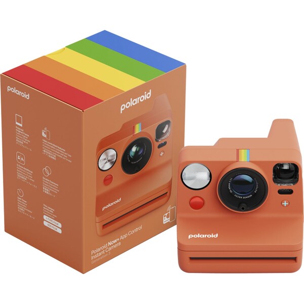 Polaroid Now+ Gen 3 Oranžová