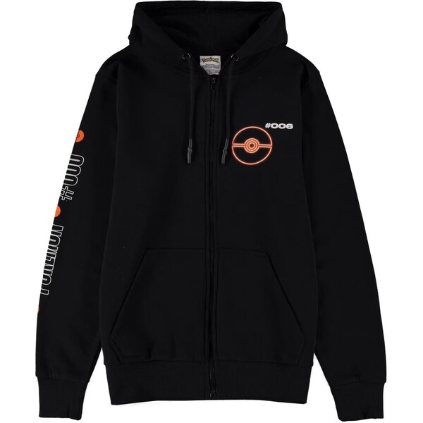 Difuzed Pokémon mikina Charizard - vel. XL Černá