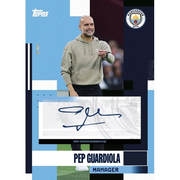 Topps fotbalové karty Manchester City FC 2024/25 Team Set - Fotbalové karty - Obrázek U3MF000J01