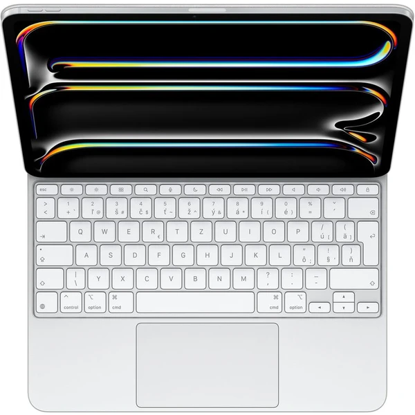 Apple Magic Keyboard (2024) iPad Pro 13" klávesnice SK bílá - Pouzdra s klávesnicí - Obrázek U3Q5000L01