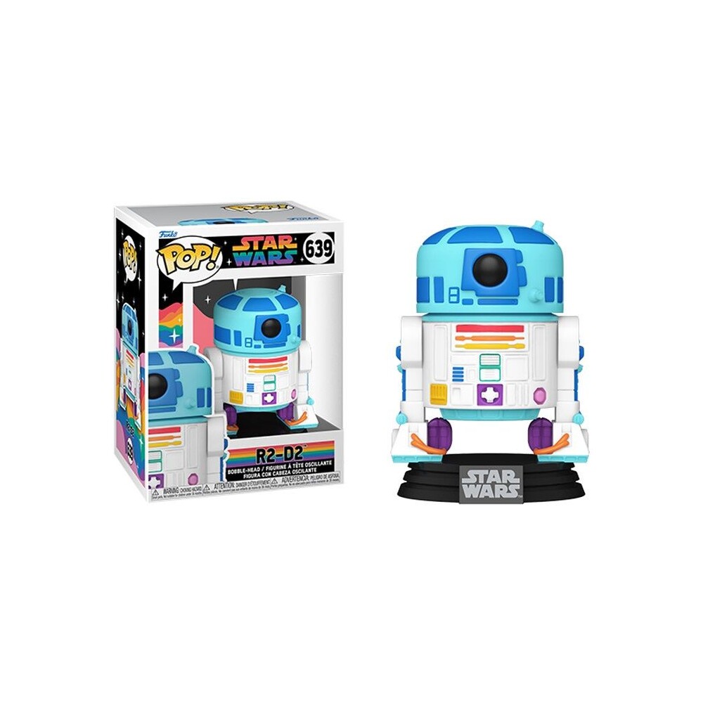 Funko POP! #639 SW: Star Wars - R2-D2 (Pride 2023)