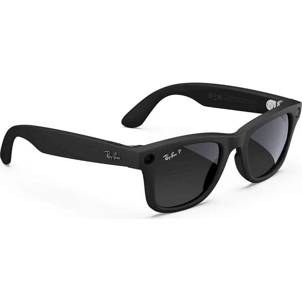 Meta RAY-BAN Wayfarer Gen1 (Velké) chytré matné brýle (tmavá skla) černé  - AR brýle - Obrázek U3ZR000K01