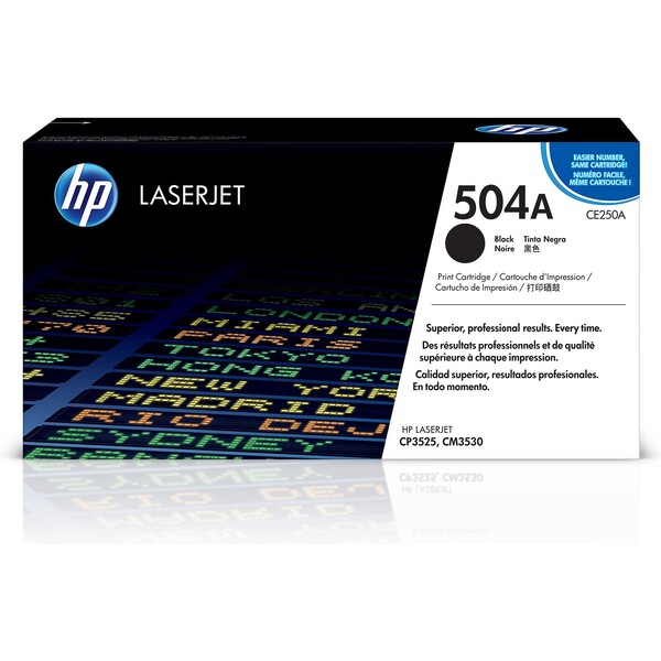 Kazeta tonerová HP CE250A, černá