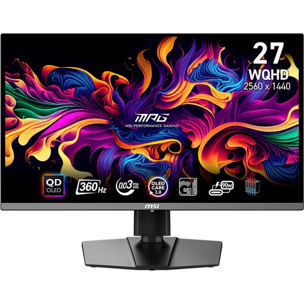 MSI MPG 271QRX QD-OLED Černá