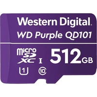 WD Purple SC QD101 microSDXC 512GB - Paměťové karty
