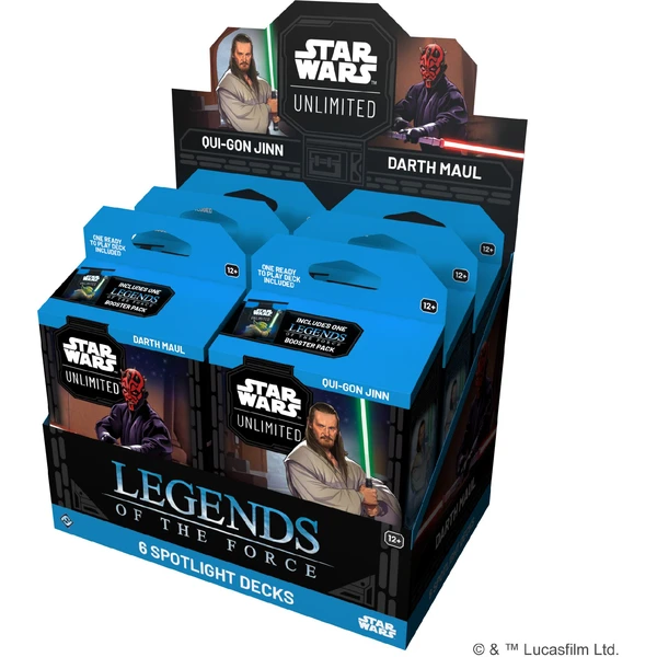 Star Wars: Unlimited 05 - Legends of the Force  - Spotlight Deck - Star Wars TCG - Obrázek U4EE000K01