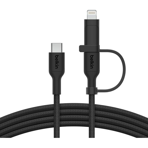 Belkin BOOST Charge PRO 2v1 napájecí kabel 60W 1,5m černý  - Kabely a redukce - Obrázek U4EN000K01