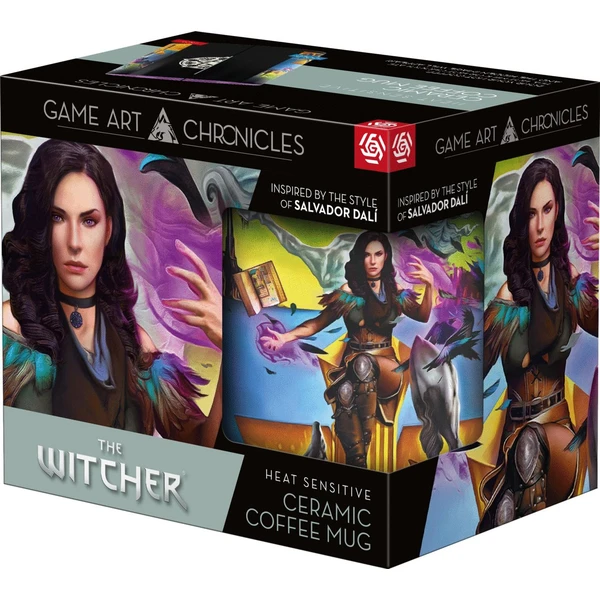 Hrnek Game Art Chronicles: The Witcher Yennefer Dalí (měnící se motiv) 450 ml - Hrnky - Obrázek U4FB000N01