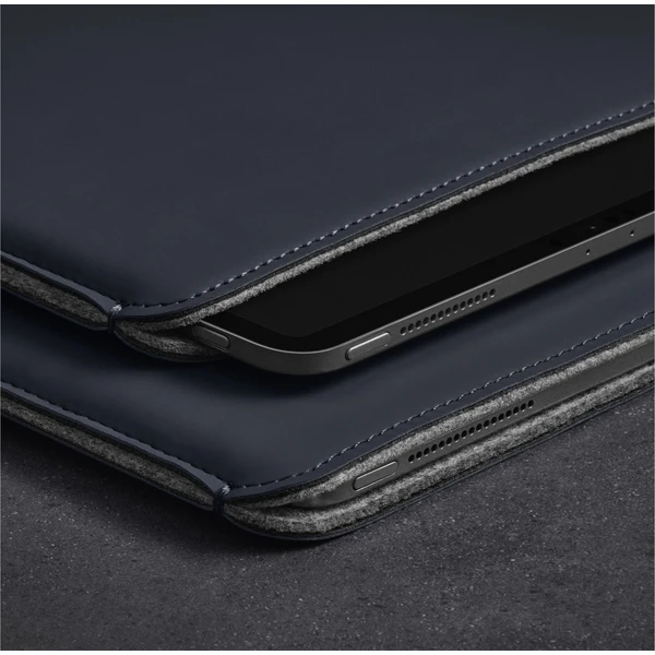 Woolnut Matte PU Sleeve pouzdro iPad Pro 12,9"/iPad Pro 13"/iPad Air 13" tmavě modré - Pouzdra - Obrázek U4JR100501