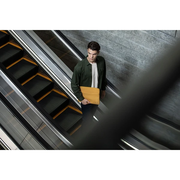 UNIQ Vienna Sleeve pouzdro s nárazníkem pro 14” notebook žluté - Pouzdra - Obrázek U4M6000601