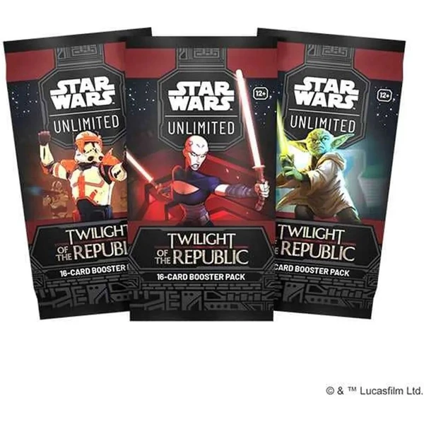 Star Wars: Unlimited - Twilight of the Republic Booster Box (24 boosterů) - Star Wars TCG - Obrázek U4M9000O01
