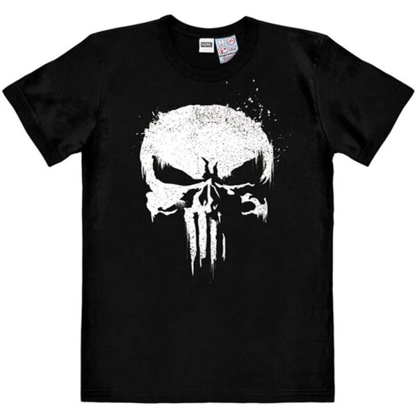 Tričko Punisher - Logo M Černá