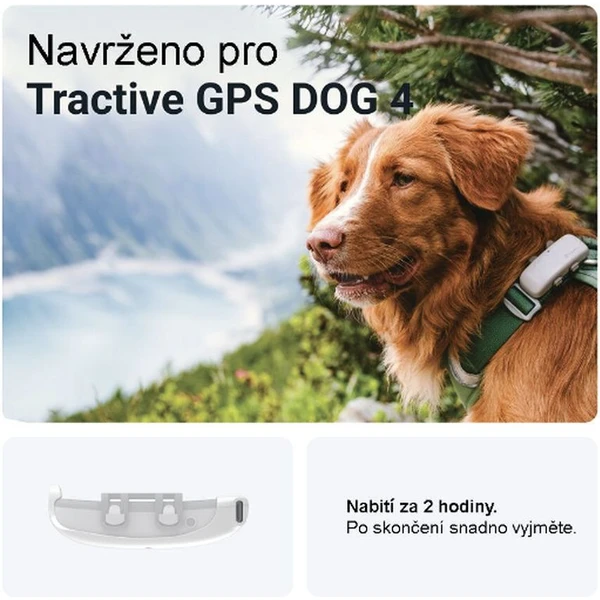 Tractive USB-A napájecí kabel pro GPS DOG 4/CAT 4 bílý - Kabely a redukce - Obrázek U503000L01