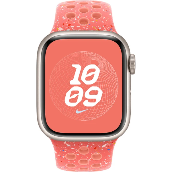 Apple Watch 41/40/38mm žhavě oranžový sportovní řemínek Nike M/L - Řemínky - Obrázek U529000601