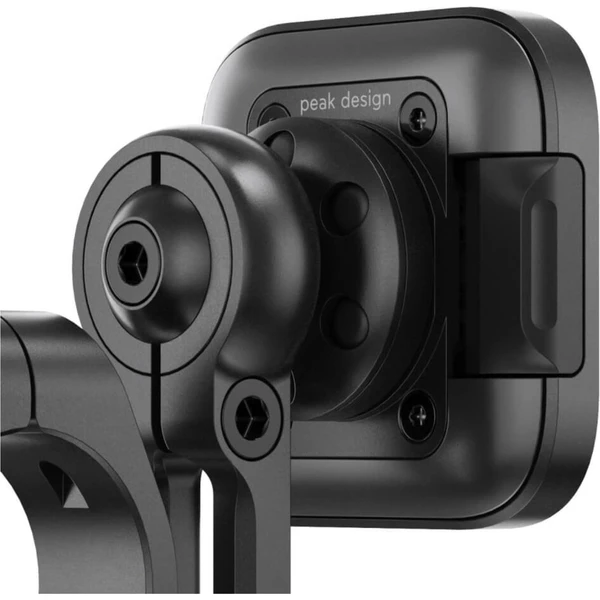 Peak Design Motorcycle Bar Mount V2 držák na motorku černý (bez nabíjení) - Držáky - Obrázek U5AE000P01