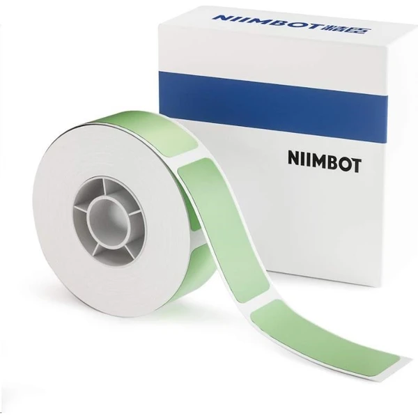 Niimbot štítky RP 12x40mm 160ks pro D11 a D110 zelené - Pásky pro štítkovače - Obrázek U5S0000N01