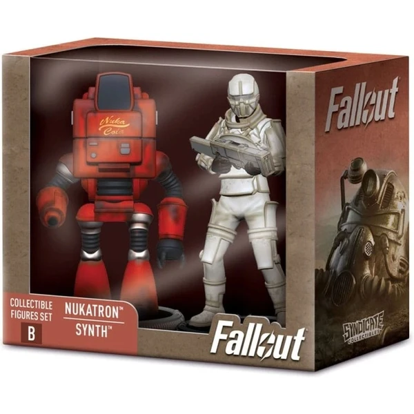 Set dvou figurek Syndicate Collectibles Fallout - Nukatron & Synth 7 cm (Set B) - Figurky - Obrázek U5UG000N01