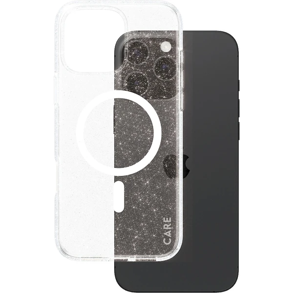 PanzerGlass® CARE kryt Apple iPhone 16 Pro Max MagSafe Star Lit třpytivý/bílý - Pouzdra - Obrázek U608000P01