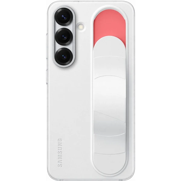 Samsung Standing Grip Case kryt s poutkem Galaxy S25 bílý - Pouzdra - Obrázek U6CC000J01