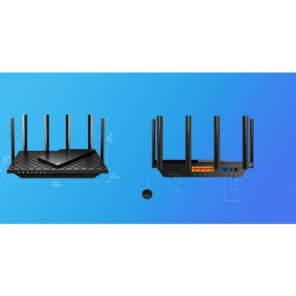 TP-Link Archer AX73 Wi-Fi 6 router černý - Routery - Obrázek U6CFF00101