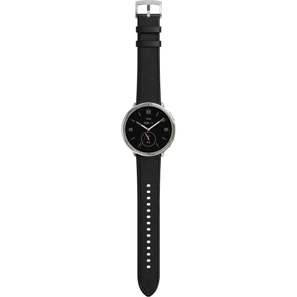 Amazfit Active 2 NFC kožené chytré hodinky černé (Další) - Chytré hodinky - Obrázek U6IC000O01