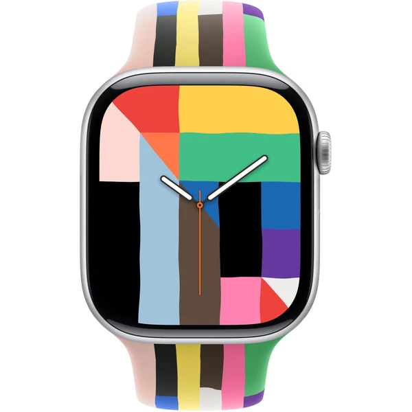 Apple Watch 49/46/45/44mm Pride Edition sportovní řemínek M/L - Řemínky - Obrázek U6KF000J01