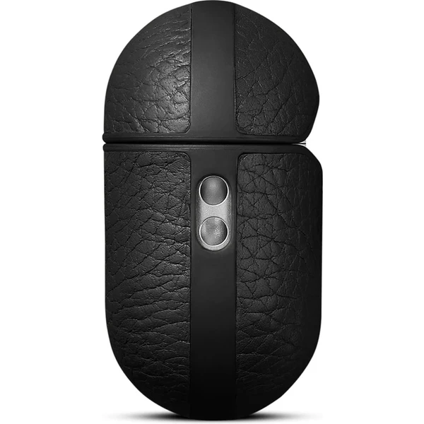 Woolnut Leather kožené pouzdro pro AirPods Pro 2. generace černé - Pouzdra - Obrázek U6KR100501