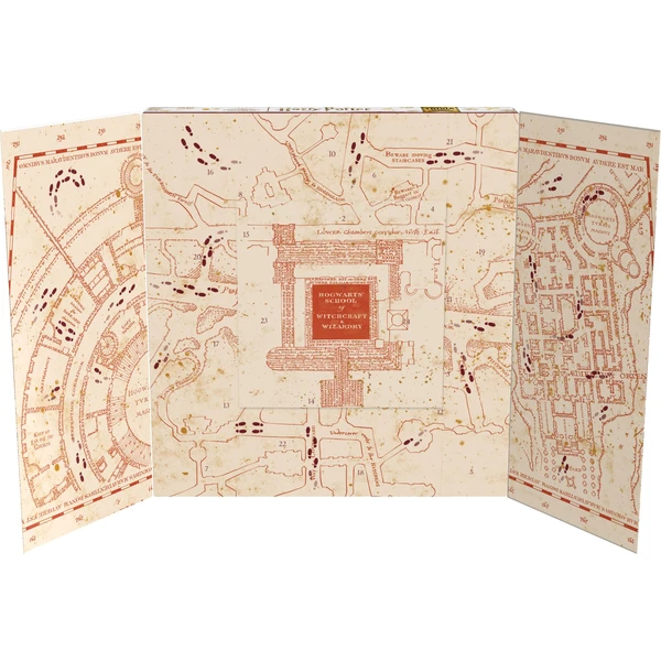 Adventní kalendář Harry Potter Marauder's Map 192g - Cukrovinky - Obrázek U6L9000J01