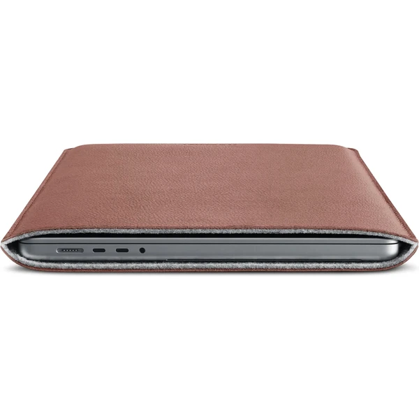 Woolnut kožené Sleeve pouzdro pro 16" MacBook Pro hnědé - Pouzdra - Obrázek U6SR100501