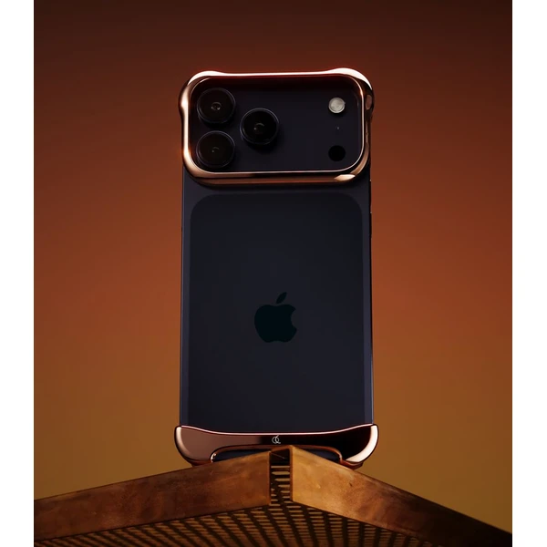 Arc Pulse hliníkový ochranný rám iPhone 17 Pro Max růžový bronz - Pouzdra - Obrázek U7DJ000K01