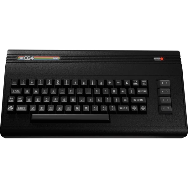 Retro konzole Commodore C64 Mini Black - Retro konzole - Obrázek U7MJ000K01