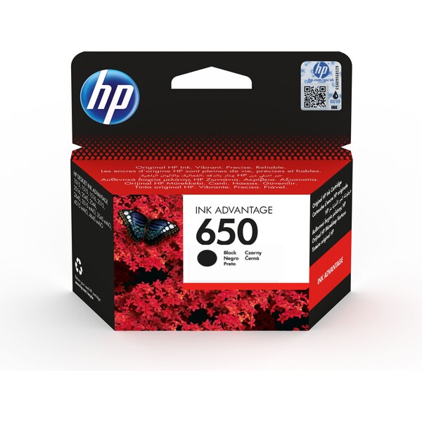 Kazeta inkoustová HP CZ101AE/650, černá