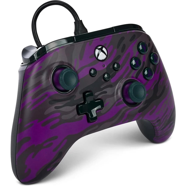 PowerA Advantage drátový herní ovladač Purple Camo (Xbox Series X|S) - Herní ovladače - Obrázek U7QS100501