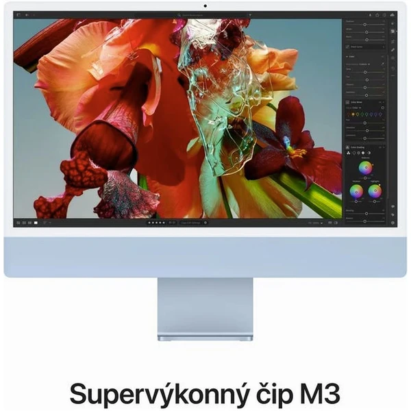 CTO Apple iMac 24" (2023) / Modrý / 16GB / Mouse / CZ Touch ID NUM KLV / Stojan / 256GB SSD - All-in-one - Obrázek U7R2000P01