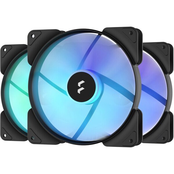 Fractal Design Aspect 14 RGB PWM Black Frame 3-pack Černá