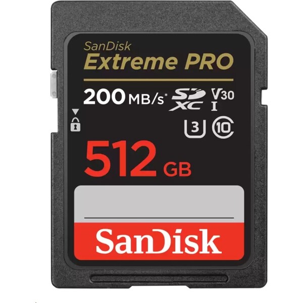 SanDisk SDXC karta 512GB Extreme PRO SDSDXXD-512G-GN4IN
